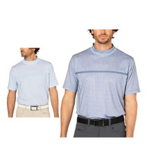フットジョイ FootJoy メンズ ループプリント 半袖 モックネックシャツ FJ-S25-S20 2025年モデル