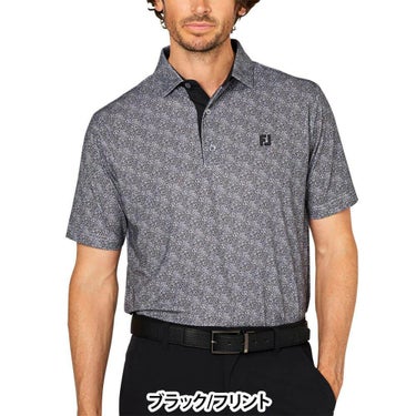 フットジョイ FootJoy　メンズ スプレーミストプリント 半袖 ポロシャツ FJ-S25-S22　2025年モデル 詳細8