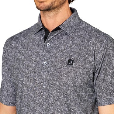 フットジョイ FootJoy　メンズスプレーミストプリント 半袖 ポロシャツ FJ-S25-S22　2025年モデル 詳細10
