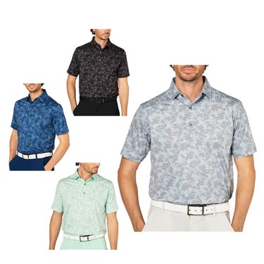 フットジョイ FootJoy　メンズ ポップカモプリント 半袖 ポロシャツ FJ-S25-S24　2025年モデル 詳細1