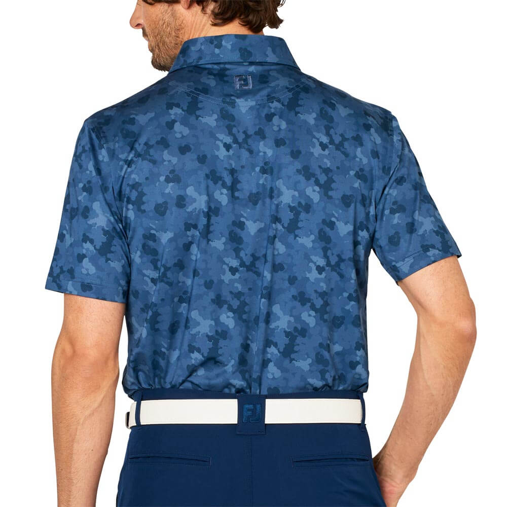 フットジョイ FootJoy　メンズ ポップカモプリント 半袖 ポロシャツ FJ-S25-S24　2025年モデル 詳細6