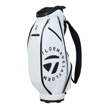 テーラーメイド　サークルロゴ キャディバッグ UN747 M13562 ホワイト　2025年モデル 詳細1