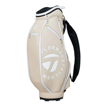 テーラーメイド　サークルロゴ キャディバッグ UN747 M13565 ベージュ　2025年モデル 詳細1
