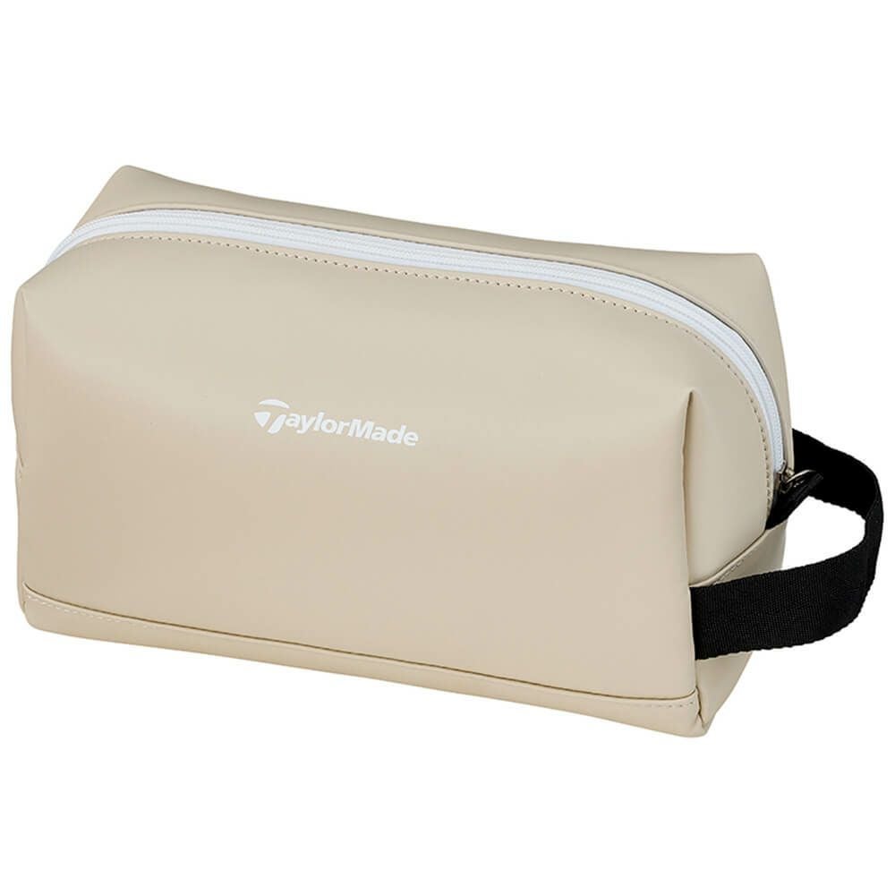 テーラーメイド　サークルロゴ ポーチ UN752 M13585 ベージュ　2025年モデル 詳細2