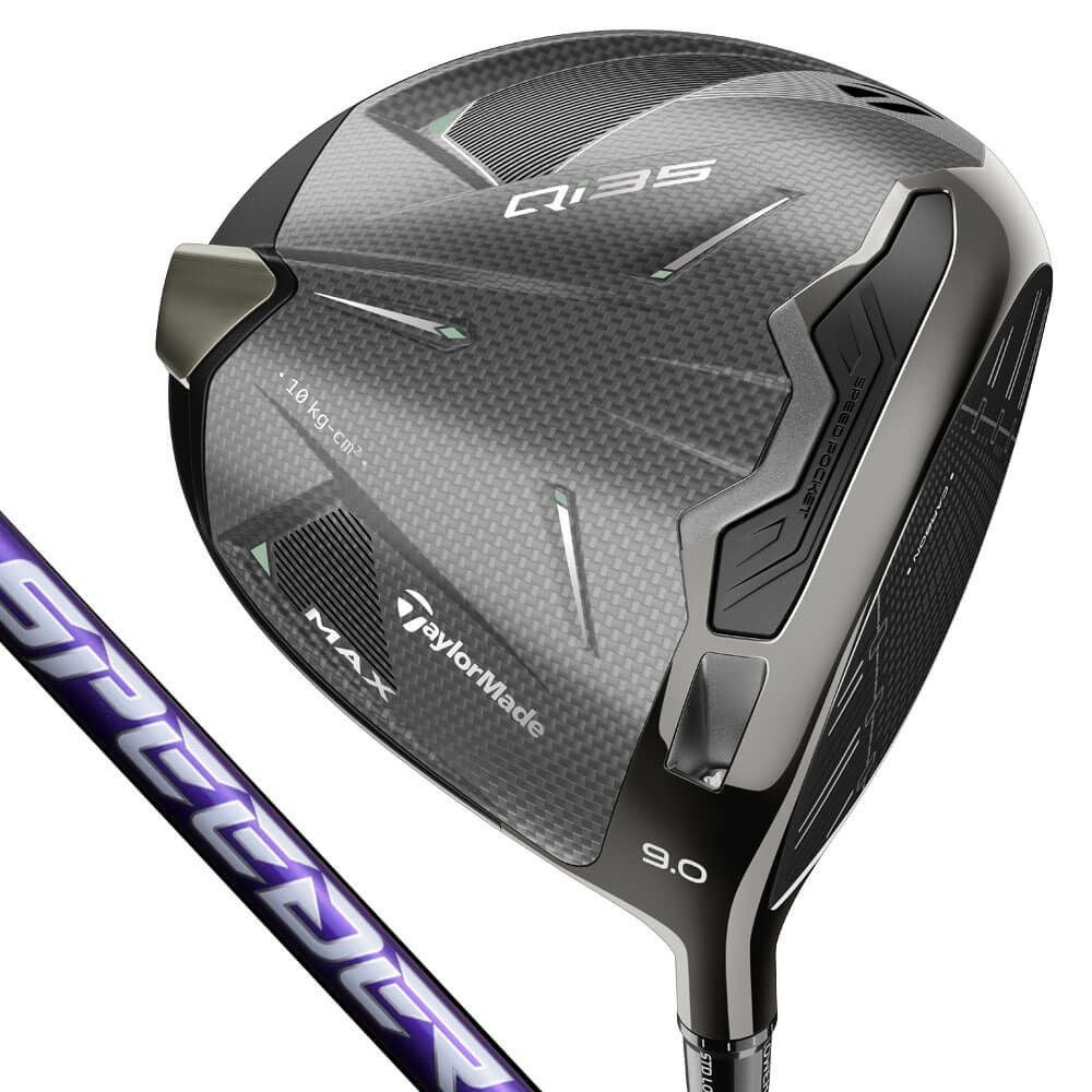 テーラーメイド Qi35 MAX メンズ ドライバー SPEEDER NX VIOLET 50／60