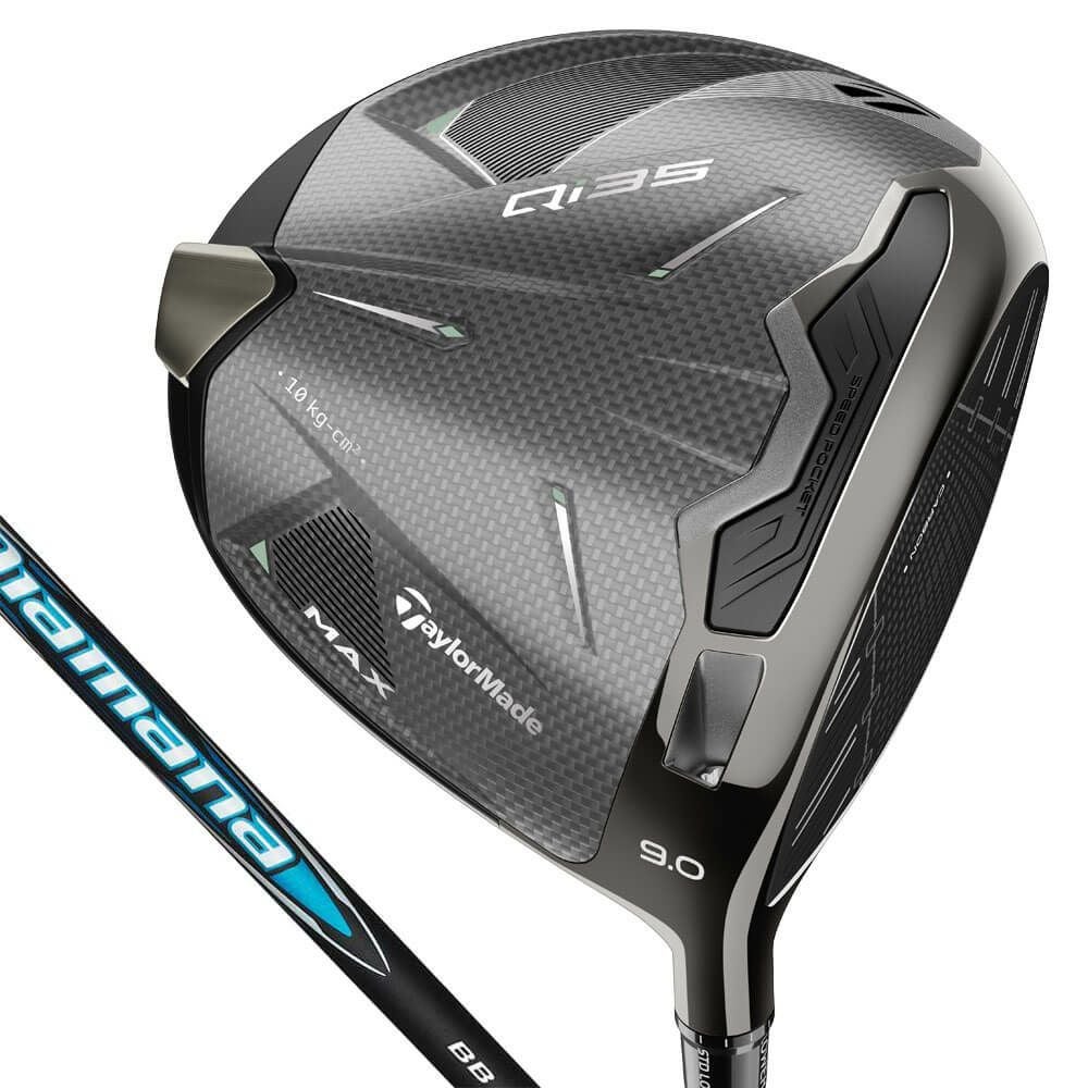 テーラーメイド Qi35 メンズ ドライバー Diamana SILVER TM55 シャフト