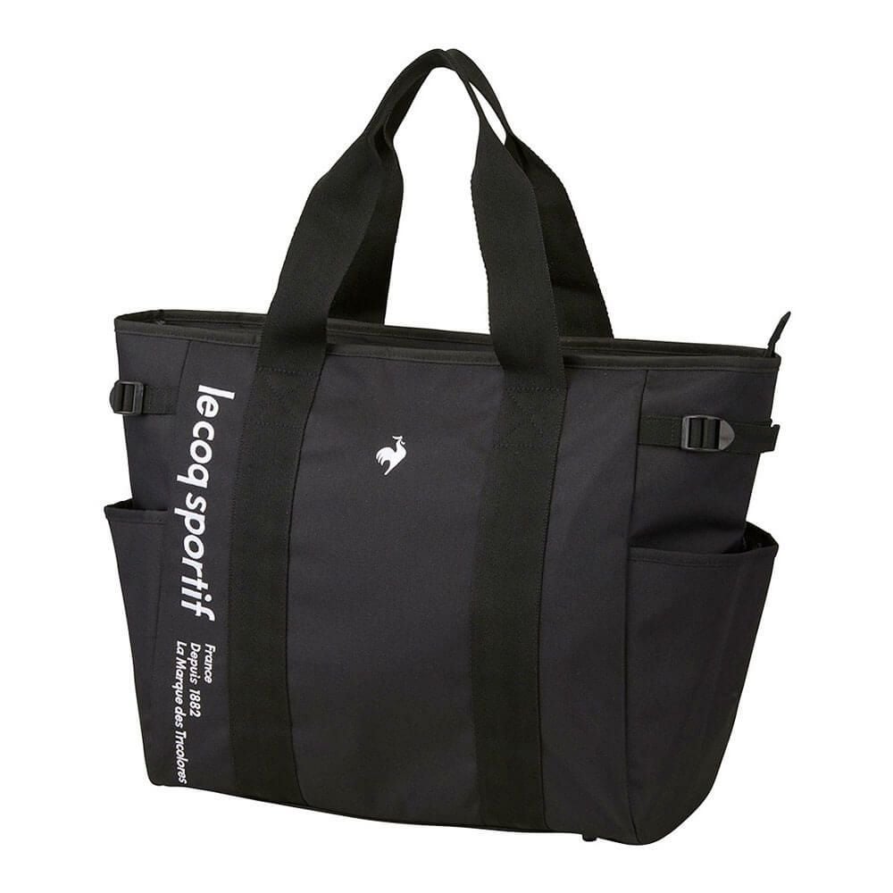 ルコック Le coq sportif　メンズ スポーティデザイン シンプル トートバック LG4FTT01M BK ブラック　2025年モデル ブラック