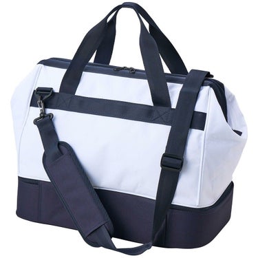 ルコック Le coq sportif　メンズ シューズ収納付き 二層式 ボストンバッグ LG5SBB00M WH ホワイト　2025年モデル ホワイト 詳細2