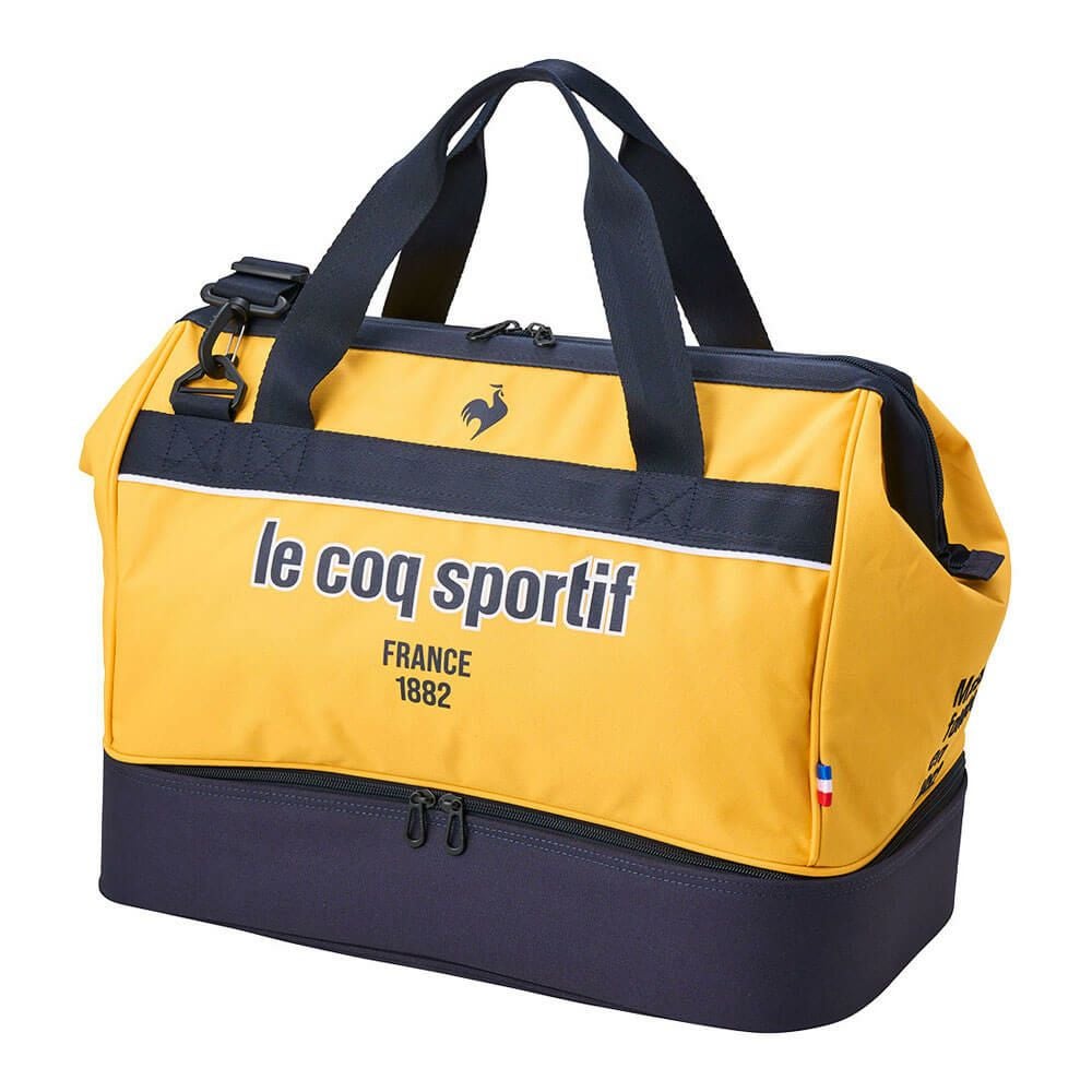 ルコック Le coq sportif メンズ シューズ収納付き 二層式 ボストン