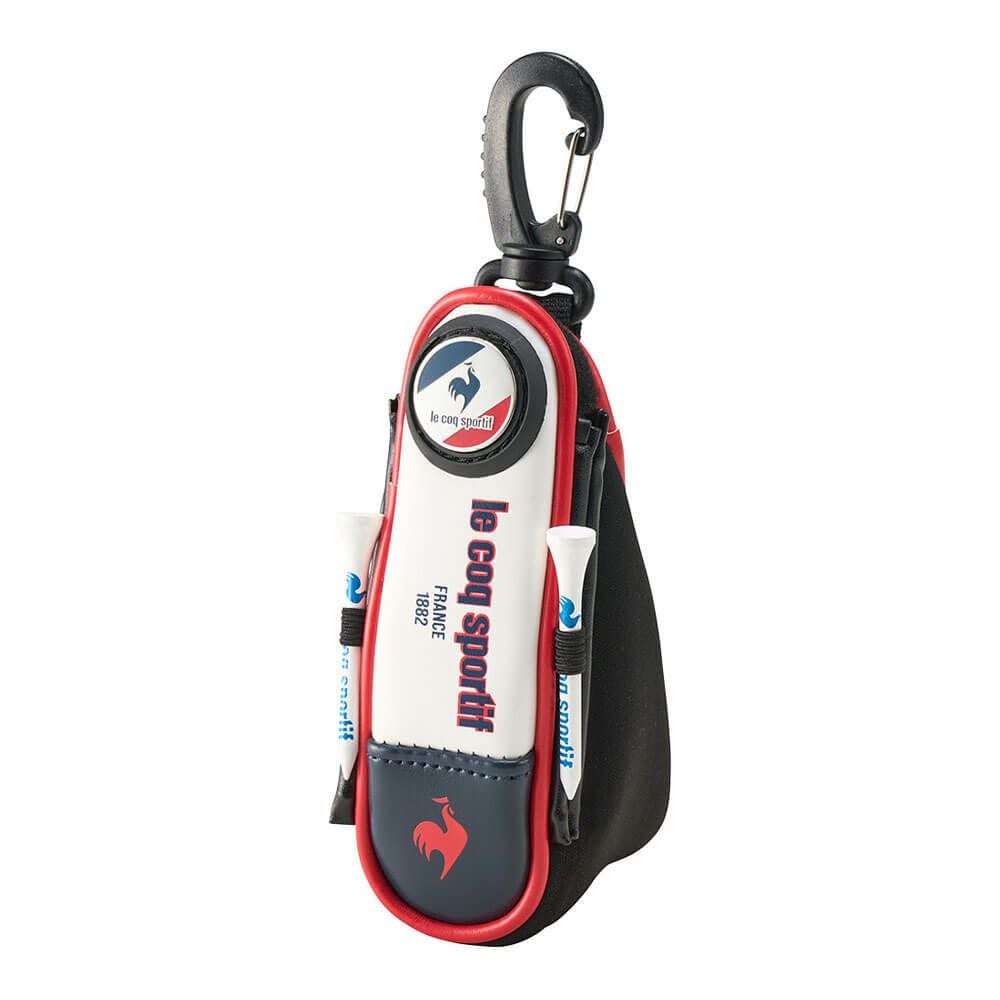 ルコック Le coq sportif　メンズ ボールホルダー LG5SBZ00M WH ホワイト　2025年モデル ホワイト