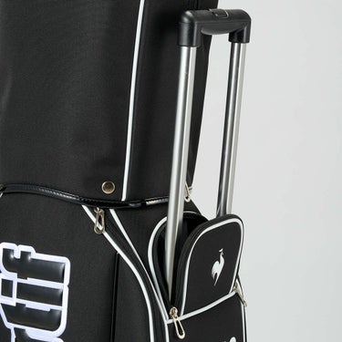 ルコック Le coq sportif　キャスター付き キャディバッグ LG5SCB00U BK ブラック　2025年モデル ブラック