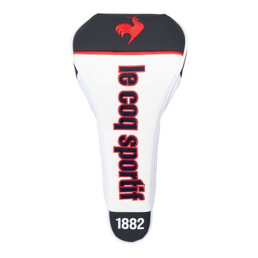ルコック Le coq sportif　メンズ ドライバー用 ヘッドカバー マグネットタイプ LG5SHC00M WH ホワイト　2025年モデル ホワイト