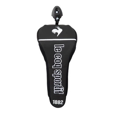 ルコック Le coq sportif　メンズ フェアウェイウッド用 ヘッドカバー マグネットタイプ LG5SHC30M BK ブラック　2025年モデル ブラック