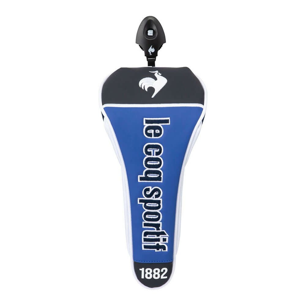 ルコック Le coq sportif　メンズ フェアウェイウッド用 ヘッドカバー マグネットタイプ LG5SHC30M BL ブルー　2025年モデル ブルー