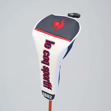 ルコック Le coq sportif　メンズ フェアウェイウッド用 ヘッドカバー マグネットタイプ LG5SHC30M WH ホワイト　2025年モデル ホワイト 詳細3