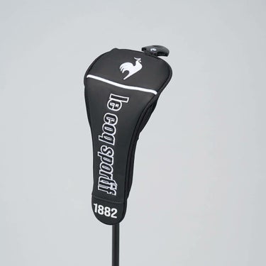 ルコック Le coq sportif　メンズ ユーティリティ用 ヘッドカバー マグネットタイプ LG5SHC40M BK ブラック　2025年モデル ブラック 詳細3