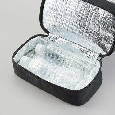 ルコック Le coq sportif　メンズ 保冷機能付き 二層式 カートポーチ LG5STT40M BK ブラック　2025年モデル ブラック