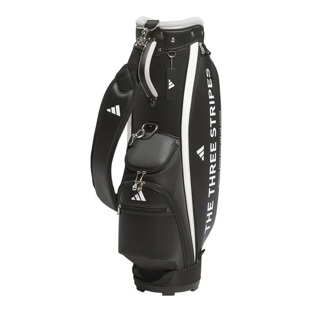 アディダス adidas　メンズ 軽量パフォーマンス キャディバッグ KVH37 JE7155 ブラック　2025年モデル ブラック