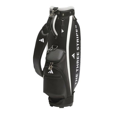 アディダス adidas　メンズ 軽量パフォーマンス キャディバッグ KVH37 JE7155 ブラック　2025年モデル ブラック