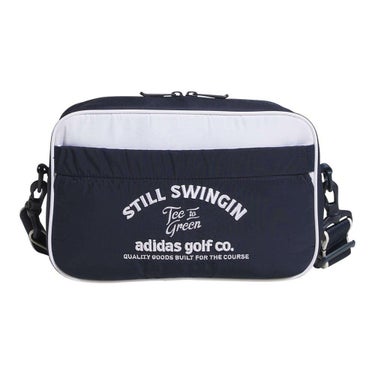 アディダス adidas　レディース ストラップ付き グラフィック ポーチ KTI98 JF4639 カレッジネイビー　2025年モデル カレッジネイビー