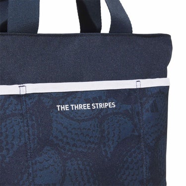 アディダス adidas　ゴルフボールグラフィック ラウンドトートバック KS857 JY0854 カレッジネイビー　2025年モデル 詳細5