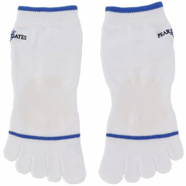 パーリーゲイツ PEARLY GATES　メンズ 5本指 ショートソックス 053-5186203 030 ホワイト　2025年モデル