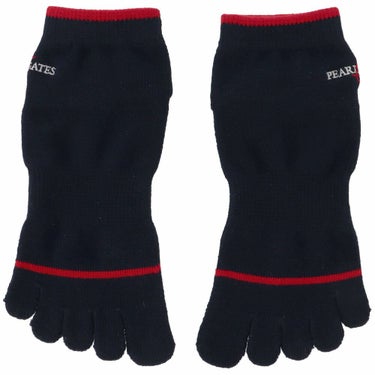 パーリーゲイツ PEARLY GATES　メンズ 5本指 ショートソックス 053-5186203 120 ネイビー　2025年モデル