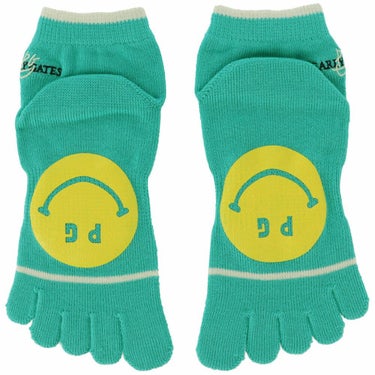 パーリーゲイツ PEARLY GATES　メンズ 5本指 ショートソックス 053-5186203 140 ミントグリーン　2025年モデル 詳細2