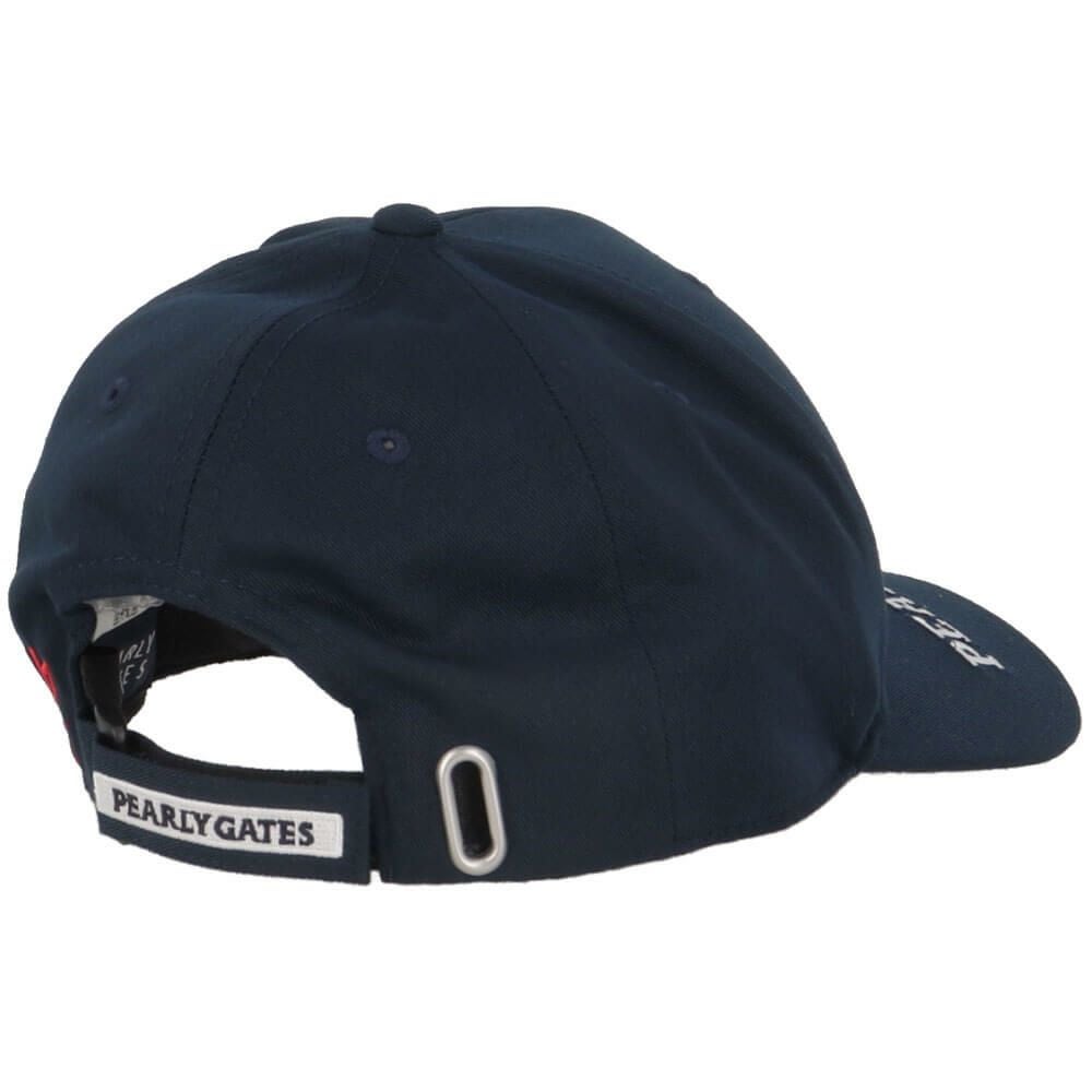 パーリーゲイツ PEARLY GATES　リサイクルツイル BASIC キャップ 053-5187201 120 ネイビー　2025年モデル 詳細2