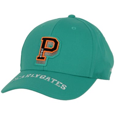 パーリーゲイツ PEARLY GATES　リサイクルツイル BASIC キャップ 053-5187201 140 ミントグリーン　2025年モデル