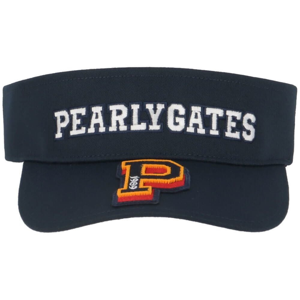 パーリーゲイツ PEARLY GATES　リサイクルツイル BASIC バイザー 053-5187202 120 ネイビー　2025年モデル 詳細3