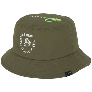 パーリーゲイツ PEARLY GATES　ポリエステルツイル BASIC ハット 053-5187203 180 カーキ　2025年モデル 詳細2