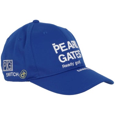 パーリーゲイツ PEARLY GATES　SWITCH ON リサイクル ツイル キャップ 053-5187301 110 ブルー　2025年モデル 詳細2