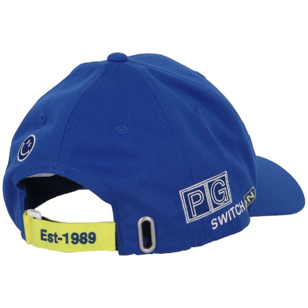 パーリーゲイツ PEARLY GATES　SWITCH ON リサイクル ツイル キャップ 053-5187301 110 ブルー　2025年モデル 詳細3