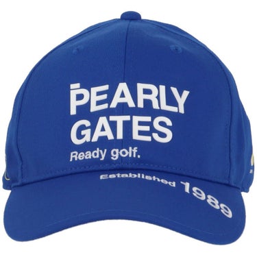 パーリーゲイツ PEARLY GATES　SWITCH ON リサイクル ツイル キャップ 053-5187301 110 ブルー　2025年モデル 詳細4