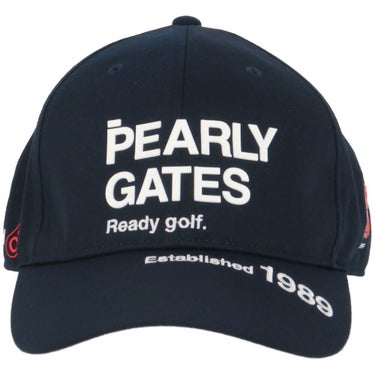 パーリーゲイツ PEARLY GATES　SWITCH ON リサイクル ツイル キャップ 053-5187301 120 ネイビー　2025年モデル 詳細4