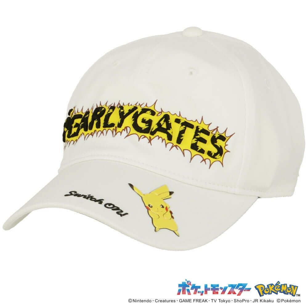 パーリーゲイツ PEARLY GATES ポケモン ピカチュウ キャップ 053