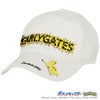 パーリーゲイツ PEARLY GATES　ポケモン ピカチュウ キャップ 053-5187331 030 ホワイト　2025年モデル ホワイト