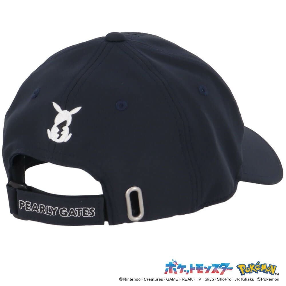パーリーゲイツ PEARLY GATES　ポケモン ピカチュウ キャップ 053-5187331 120 ネイビー　2025年モデル 詳細2