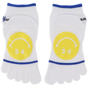 パーリーゲイツ PEARLY GATES　レディース 5本指 ショートソックス 053-5186204 030 ホワイト　2025年モデル 詳細2