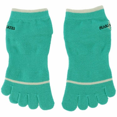 パーリーゲイツ PEARLY GATES　レディース 5本指 ショートソックス 053-5186204 140 ミントグリーン　2025年モデル