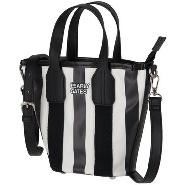 パーリーゲイツ PEARLY GATES　ストライプ カートバッグ 053-5181301 121 ネイビー　2025年モデル 詳細2