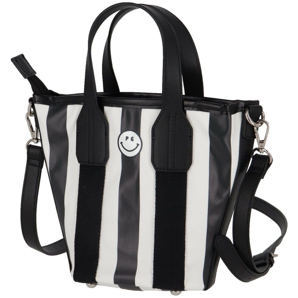 パーリーゲイツ PEARLY GATES　ストライプ カートバッグ 053-5181301 121 ネイビー　2025年モデル 詳細3