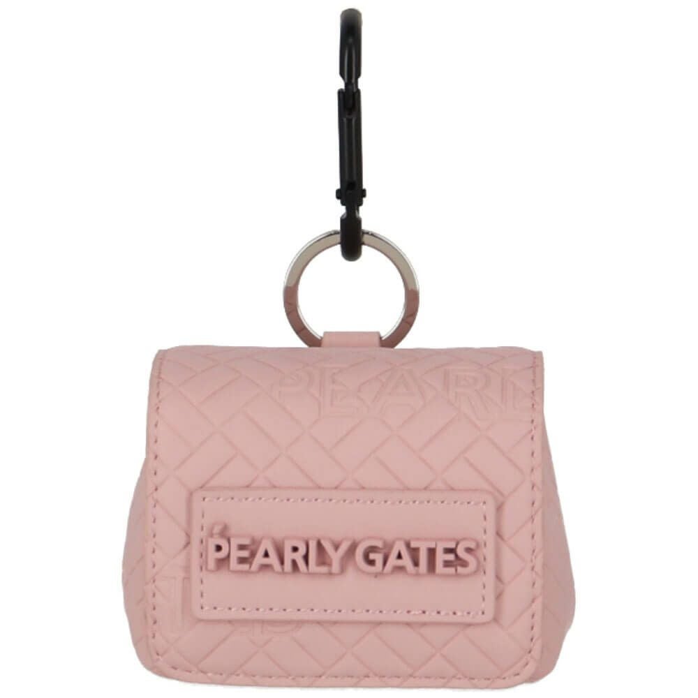 パーリーゲイツ PEARLY GATES　BASIC ボールポーチ 053-5984207 090 ピンク　2025年モデル