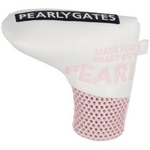 パーリーゲイツ PEARLY GATES　LIMITED02 合皮 PIN型用 パターカバー 053-5984203 031 ホワイト×ベビーピンク　2025年モデル