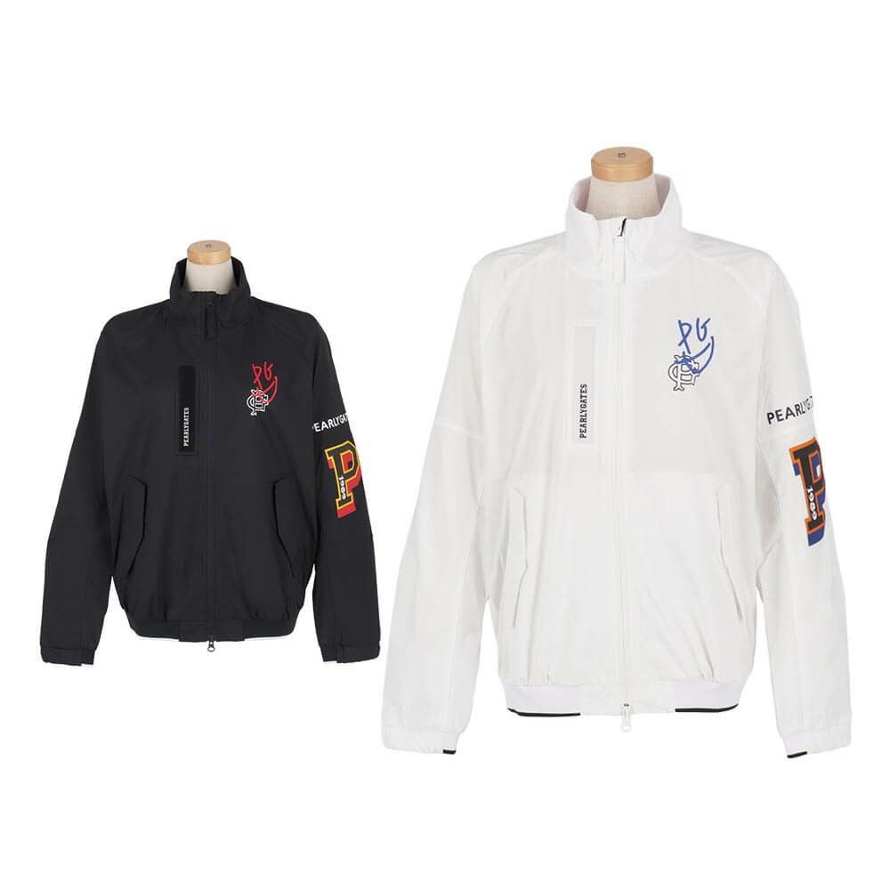 パーリーゲイツ PEARLY GATES　レディース 撥水 ロゴデザイン ストレッチ 長袖 フルジップ ブルゾン 055-5120202　2025年モデル