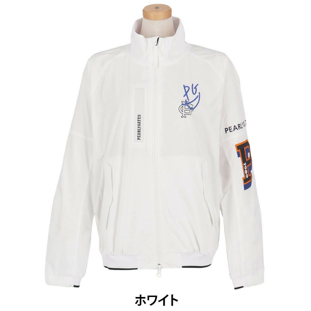 パーリーゲイツ PEARLY GATES レディース 撥水 ロゴデザイン ストレッチ 長袖 フルジップ ブルゾン 055-5120202 2025年モデル
