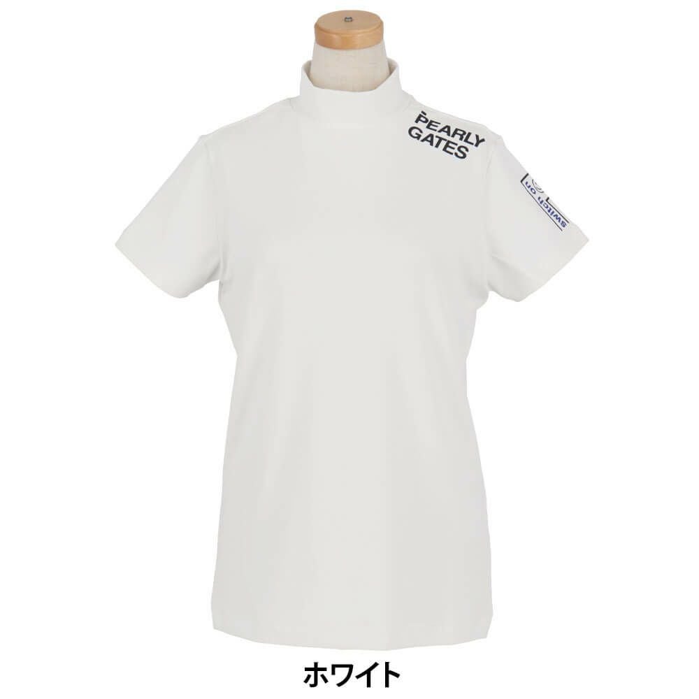 パーリーゲイツ PEARLY GATES レディース ロゴプリント ストレッチ
