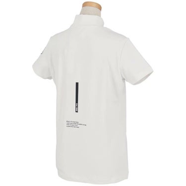 パーリーゲイツ PEARLY GATES　レディース ロゴプリント ストレッチ 半袖 ハイネック シャツ 055-5167302　2025年モデル 詳細3