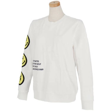 パーリーゲイツ PEARLY GATES　レディース 天竺 長袖 クルーネック セーター 055-5170304　2025年モデル 詳細4